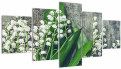 Mivali Tablou cu lăcrimioare, din cinci bucăți 150x80 cm (V020387V150805PCS)