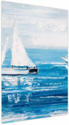 Mivali Tablou - Pictură yacht pe mare, dintr-o bucată 60x90 cm (V023974V6090)