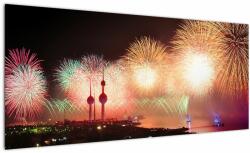 Mivali Tablou cu artificii, dintr-o bucată 100x40 cm (V020999V10040)