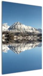 Mivali Tablou cu munți și reflectarea lor, dintr-o bucată 60x90 cm (V020820V6090)