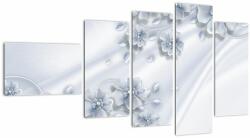 Mivali Tablou - Design flori, din cinci bucăți 110x60 cm (V022489V11060)