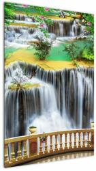 Mivali Tablou - Privire la cascade magice, dintr-o bucată 60x90 cm (V022798V6090)