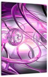 Mivali Tabloul cu abstracție frumoasă în violet, dintr-o bucată 30x40 cm (V020060V3040)