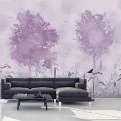 Mivali Fototapet - Peisaj violet, vlies, 147x102 cm (T100822TQ3)