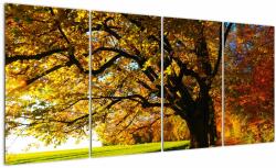 Mivali Tablou cu copac toamna, din patru bucăți 160x80 cm (V020838V16080)