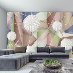 Mivali Fototapet - Abstracție 3D în culori pastelate, vlies, 392x272 cm (T100377TQ8)