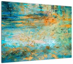 Mivali Tablou - Abstract albastru, dintr-o bucată 70x50 cm (V023173V7050)