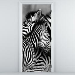 Mivali Fototapeta pentru ușă - zebre (D014793D95205)