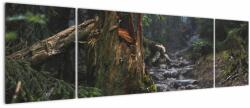 Mivali Tablou - În pădure, din trei bucăți 170x50 cm (V021577V17050)