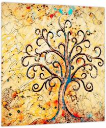 Mivali Tablou - Copacul vieții mozaic, dintr-o bucată 30x30 cm (V023989V3030)