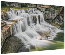 Mivali Tablou cu cascade, dintr-o bucată 90x60 cm (V020328V9060)