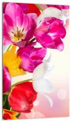Mivali Tablou cu lalele, dintr-o bucată 20x30 cm (V021295V2030)