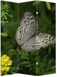 Mivali Paravan - Fluture alb, din 3 bucăți, 126x170 cm (P020576P135180)