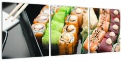 Mivali Tablou - Sushi, din trei bucăți 90x30 cm (V021312V9030)
