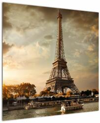 Mivali Tablou - Turnul Eiffel. Paris, Franța, dintr-o bucată 70x70 cm (V023074V7070)