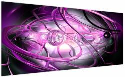 Mivali Tabloul cu abstracție frumoasă în violet, dintr-o bucată 200x100 cm (V020060V200100)