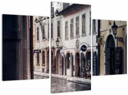 Mivali Tablou - Strada din Praga, din trei bucăți 90x60 cm (V021644V90603PCS)