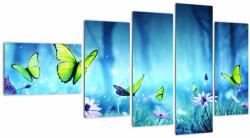 Mivali Tablou - Poiană mistică de pădure, din cinci bucăți 110x60 cm (V022815V11060)