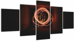 Mivali Tablou - linii în tunel, din cinci bucăți 150x80 cm (V020033V150805PCS)