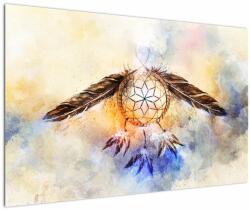 Mivali Tablou - Captator de vise cu pene, dintr-o bucată 120x80 cm (V023028V12080)