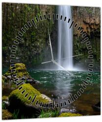 Mivali Tablou cu cascade (cu ceas), dintr-o bucată 30x30 cm cu ceas (V020497V3030C)