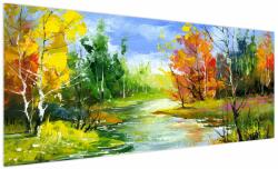 Mivali Tablou - Peisaj - pictură, dintr-o bucată 250x125 cm (V022326V250125)