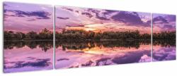 Mivali Tablou cu cerul violet, din trei bucăți 170x50 cm (V020537V17050)