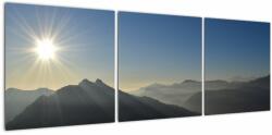 Mivali Tablou - Deasupra vârfurilor de munți, din trei bucăți 120x40 cm (V021314V12040)