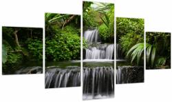 Mivali Tablou - Cascade, din cinci bucăți 125x70 cm (V024107V12570)