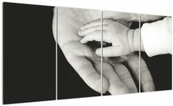 Mivali Tablou cu mâini, din patru bucăți 160x80 cm (V020453V16080)
