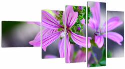 Mivali Tablou cu floarea detailat, din cinci bucăți 110x60 cm (V020300V11060)