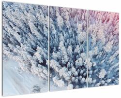 Mivali Tablou cu copaci înzăpeziți, din trei bucăți 120x80 cm (V021172V120803PCS)