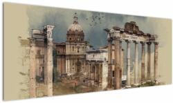 Mivali Tablou - Forumul Roman, Roma, Italia, dintr-o bucată 145x58 cm (V023204V14558)