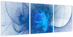 Mivali Tablou abstract (cu ceas), din trei bucăți 90x30 cm cu ceas (V020154V9030C)