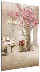 Mivali Tablou - Interior de vis cu pian, dintr-o bucată 60x90 cm (V022800V6090)