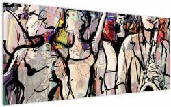 Mivali Tablou - Seara de jazz, dintr-o bucată 120x50 cm (V023533V12050)