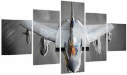 Mivali Tablou - Avion de vânătoare, din cinci bucăți 125x70 cm (V023813V12570)