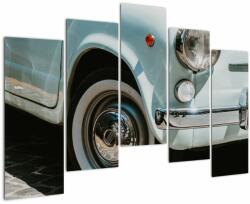 Mivali Tablou - mașina retro Fiat, din cinci bucăți 125x90 cm (V021619V12590)