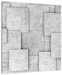 Mivali Tablou - Abstracție cu faianță de beton, dintr-o bucată 40x40 cm (V021997V4040)