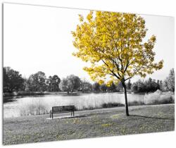 Mivali Tablou - relaxare în parc, dintr-o bucată 90x60 cm (V022039V9060)