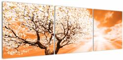 Mivali Tabloul cu pomul portocaliu, din trei bucăți 150x50 cm (V020095V15050)
