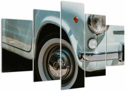 Mivali Tablou - mașina retro Fiat, din cinci bucăți 150x105 cm (V021619V150105)