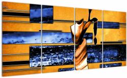 Mivali Tablou picturii abstracte, din patru bucăți 160x80 cm (V022041V16080)