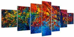 Mivali Tablou cu pictura naturii, din șapte bucăți 210x100 cm (V020721V210100)