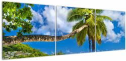 Mivali Tablou - Seychelles, din trei bucăți 150x50 cm (V023298V15050)