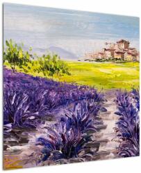 Mivali Tablou - Provence, Franța, pictură în ulei, dintr-o bucată 70x70 cm (V022948V7070)