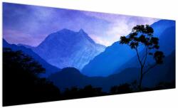 Mivali Tablou - Cerul de noapte din Nepal, dintr-o bucată 250x125 cm (V022361V250125)