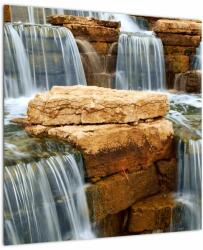 Mivali Tablou cu cascade, dintr-o bucată 50x50 cm (V021169V5050)