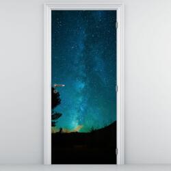 Mivali Fototapet pentru ușă - Cerul înstelat noaptea (D021100D95205)