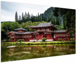 Mivali Tablou - arhitectura Chinezească, dintr-o bucată 150x100 cm (V020524V150100)